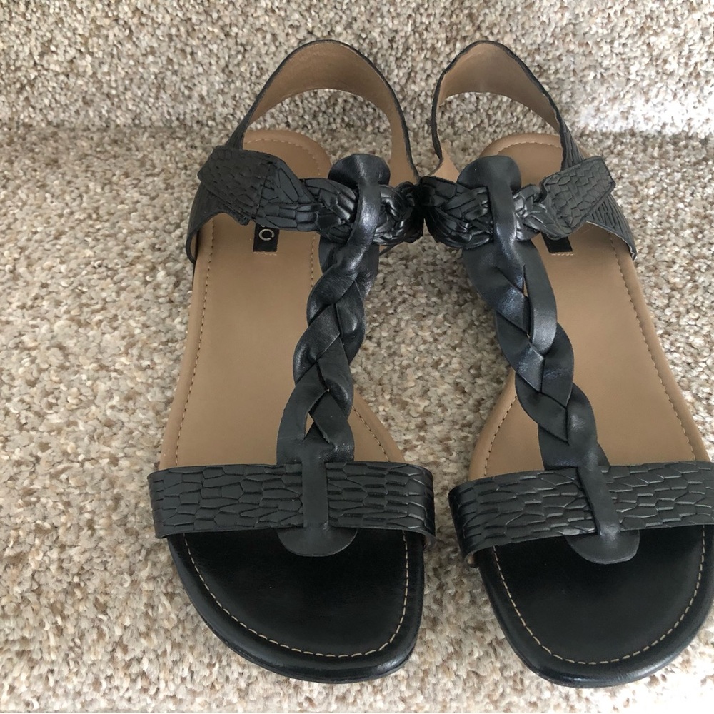 ECCO Women's Black Sandals
